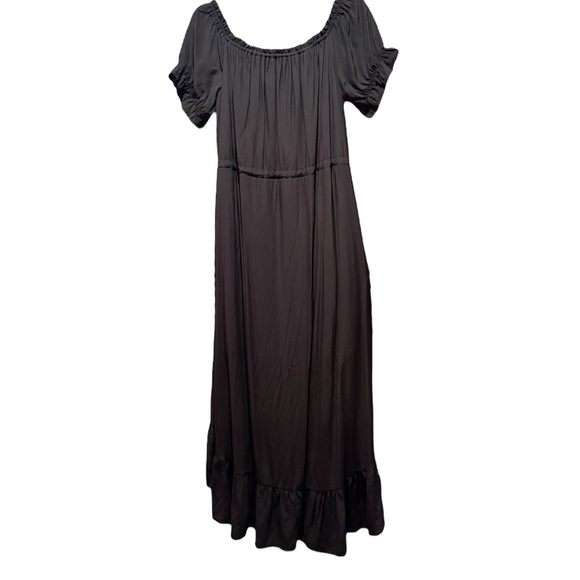 Black High Low Dress - Picture 3 of 9